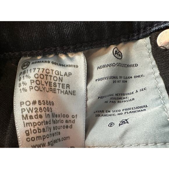 AG Adriano Goldschmied Women's 27R High Rise Farrah Skinny Ankle Blue Jeans - Picture 15 of 15